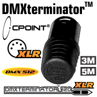 CPOINT® DMXterminator™ 120 XLR 3-pin or 5-pin